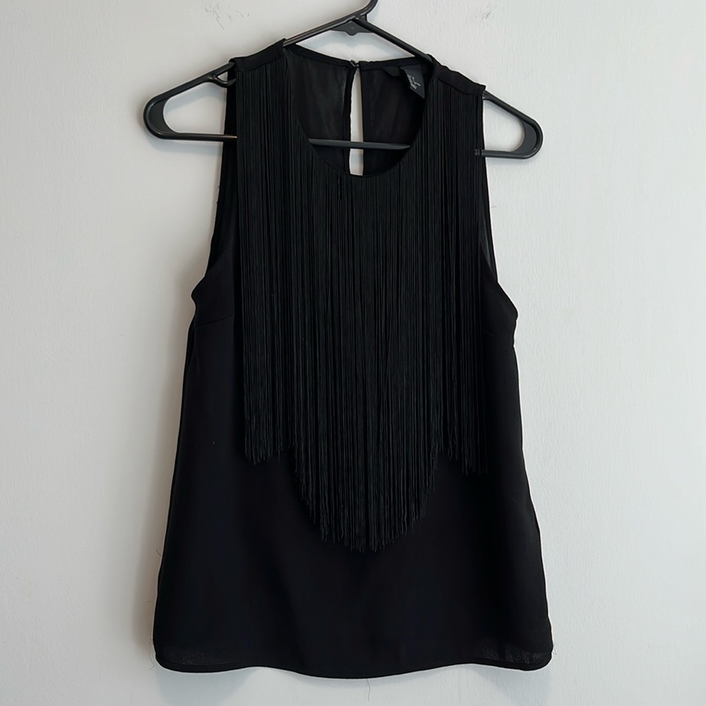 H&M tank top with fringe